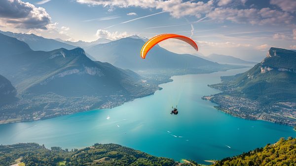 Activités - parapente Annecy et ses environs : des sensations fortes garanties
